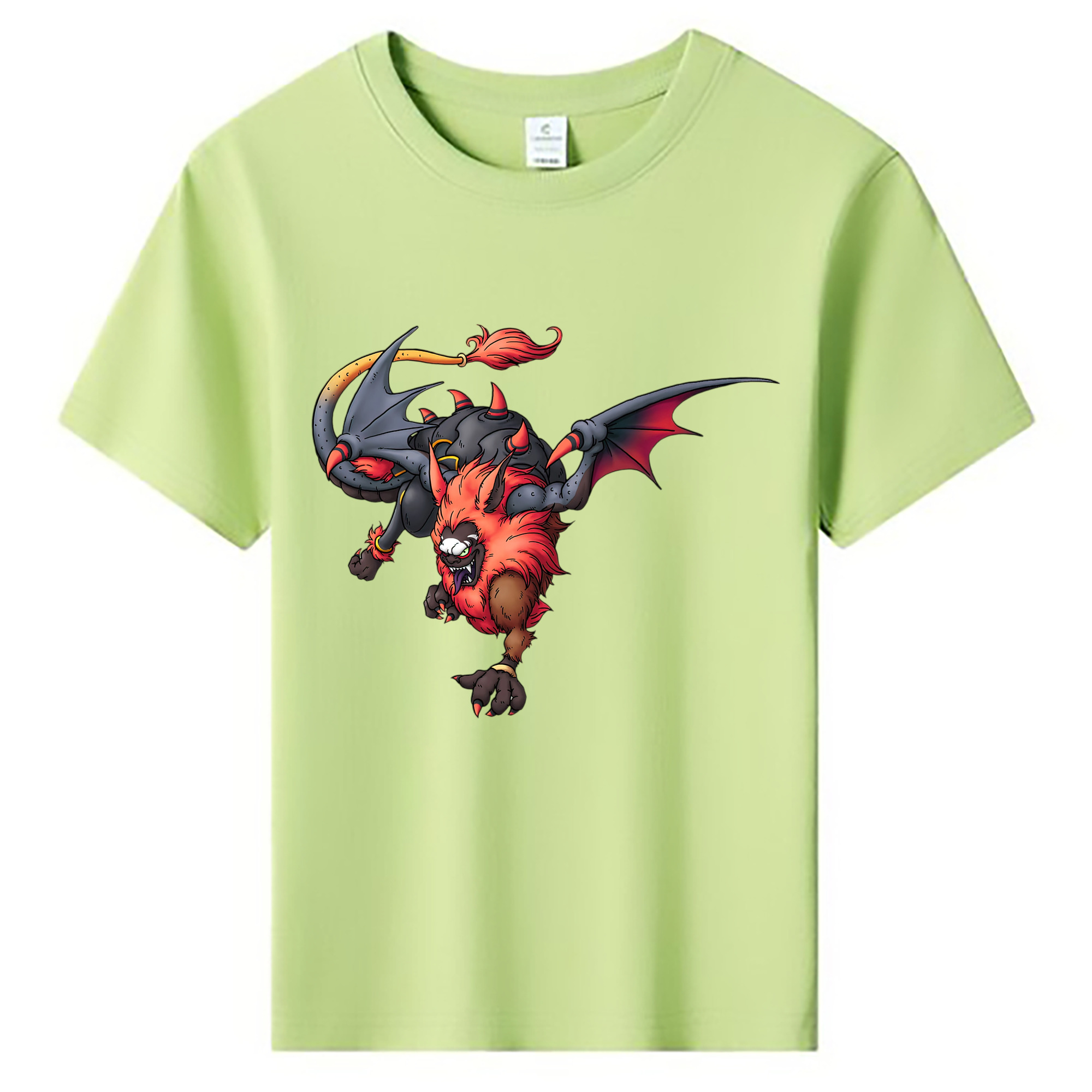 （画像用） ドラゴンクエスト Doragon Kuesuto Dragon Quest 綿100％キッズTシャツ（フロントプリント）